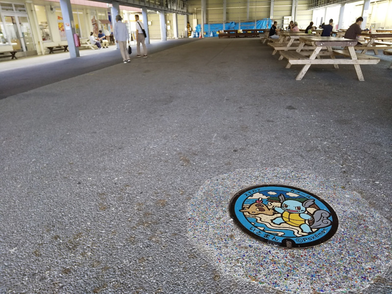 ポケモンマンホール「スナバァ」「カメール」